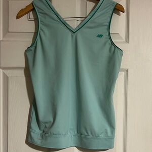 New Balance Women's Aqua V-Neck Tank Top